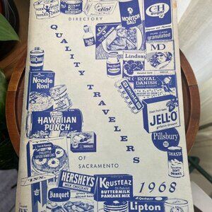 1968 Travelers of Sacramento Directory | Vintage Travel Ephemera | California Hi